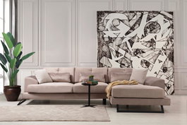 Atelier Del Sofa Frido Corner Right (L3+Chl) - Beige